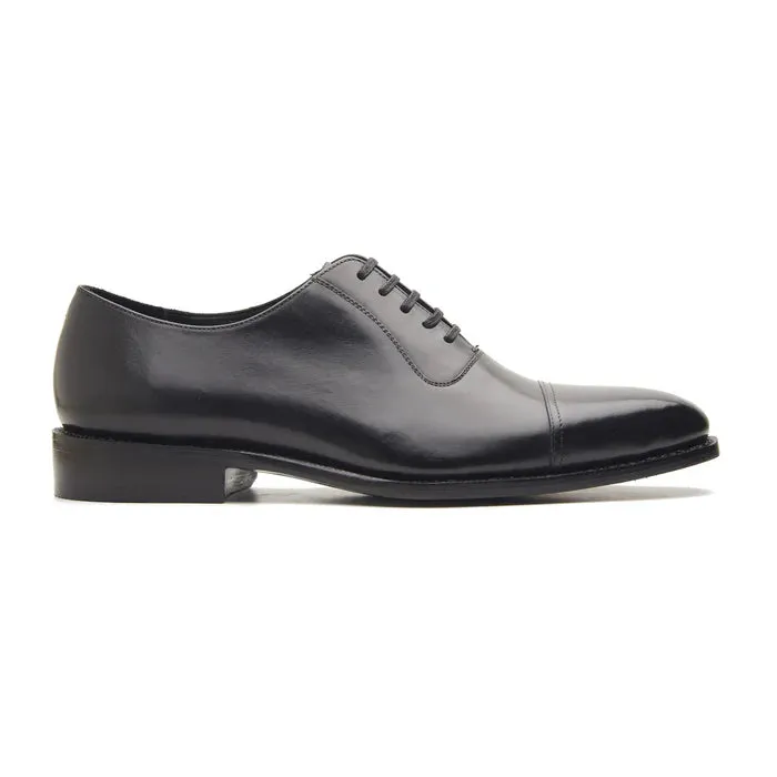 Adele-Adelaide Oxford - Black | Hand Welted Classics