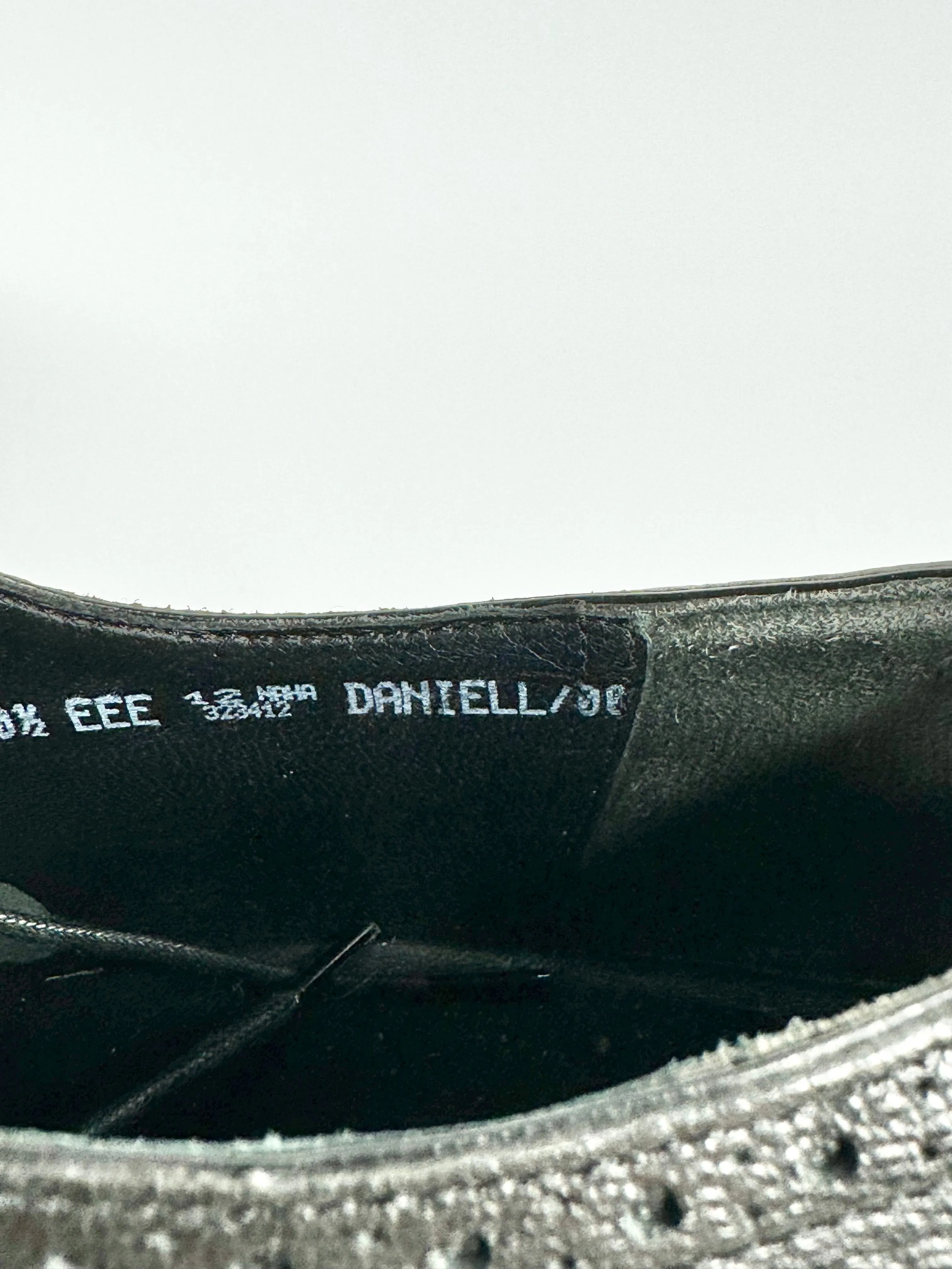 Bally Black Grained Brogues - EU44