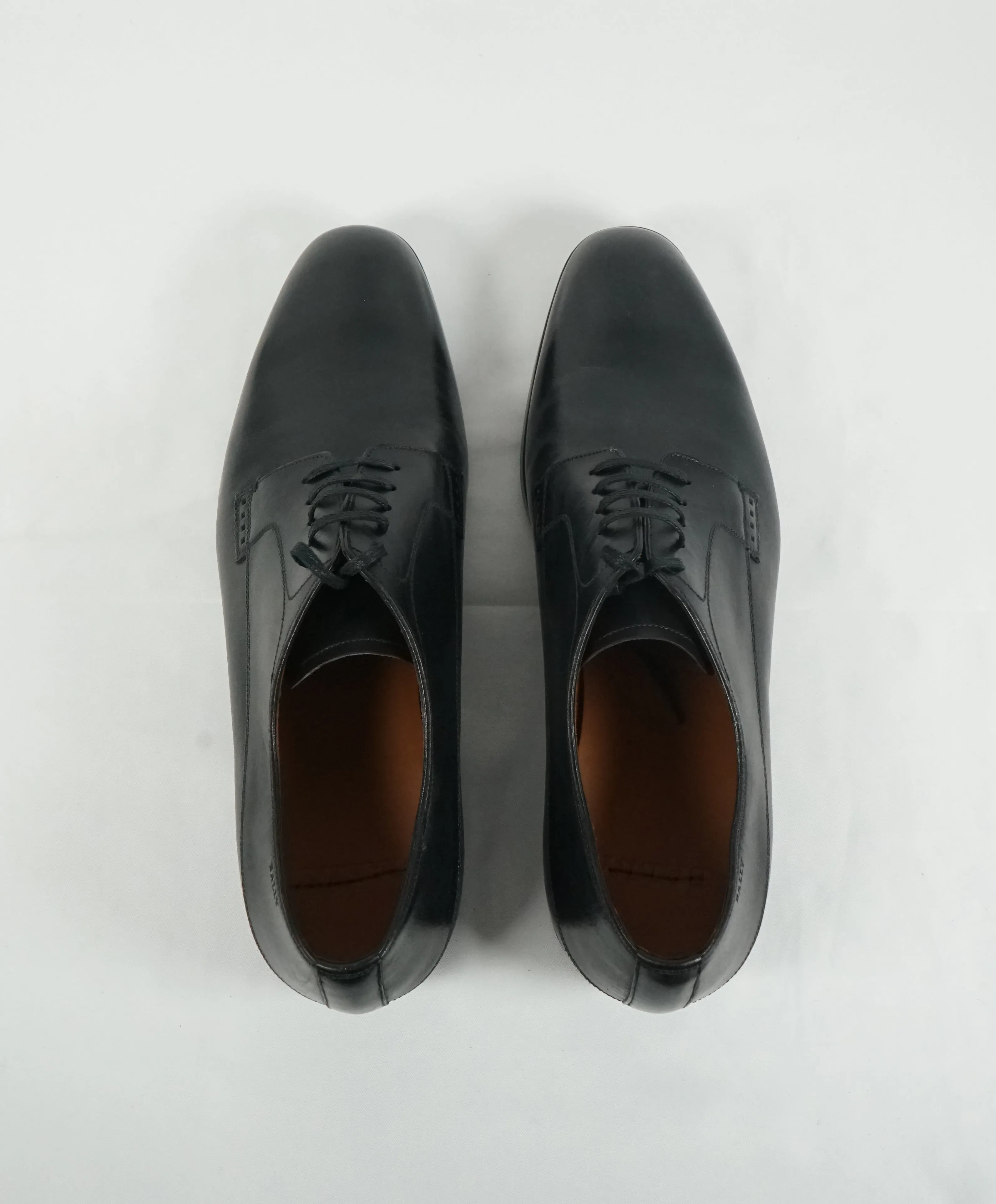BALLY - “Lantel” Black Oxfords With Durable Rubber Sole - 9