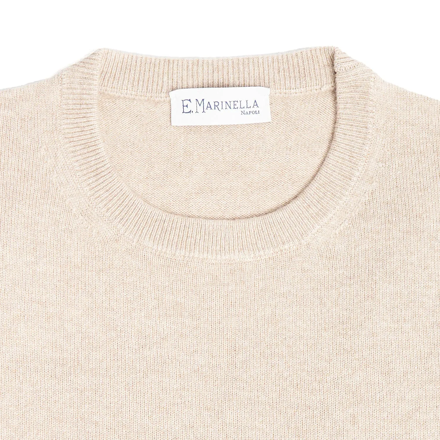 BEIGE CREWNECK SWEATER