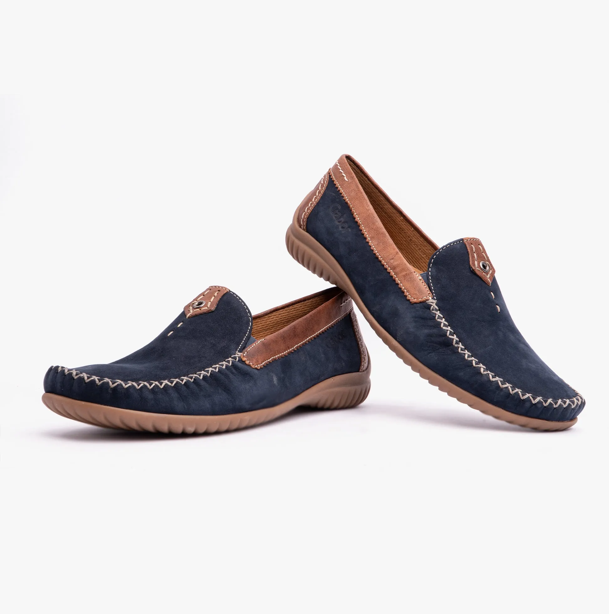 CALIFORNIA Womens Loafers Navy