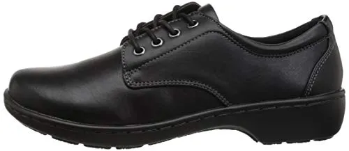 Eastland Women's Pandora Oxford, Black, 9 W US