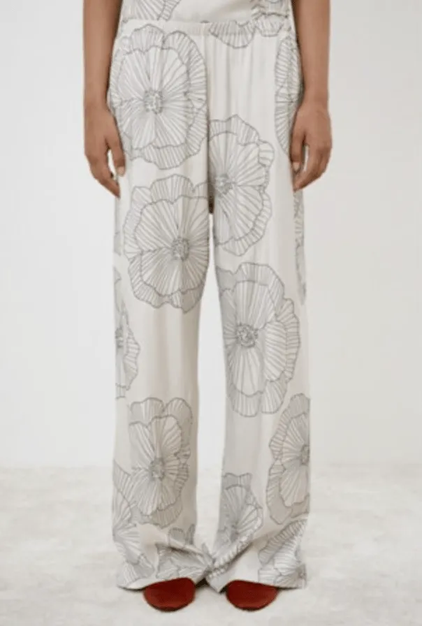 Graphic Floral Trousers