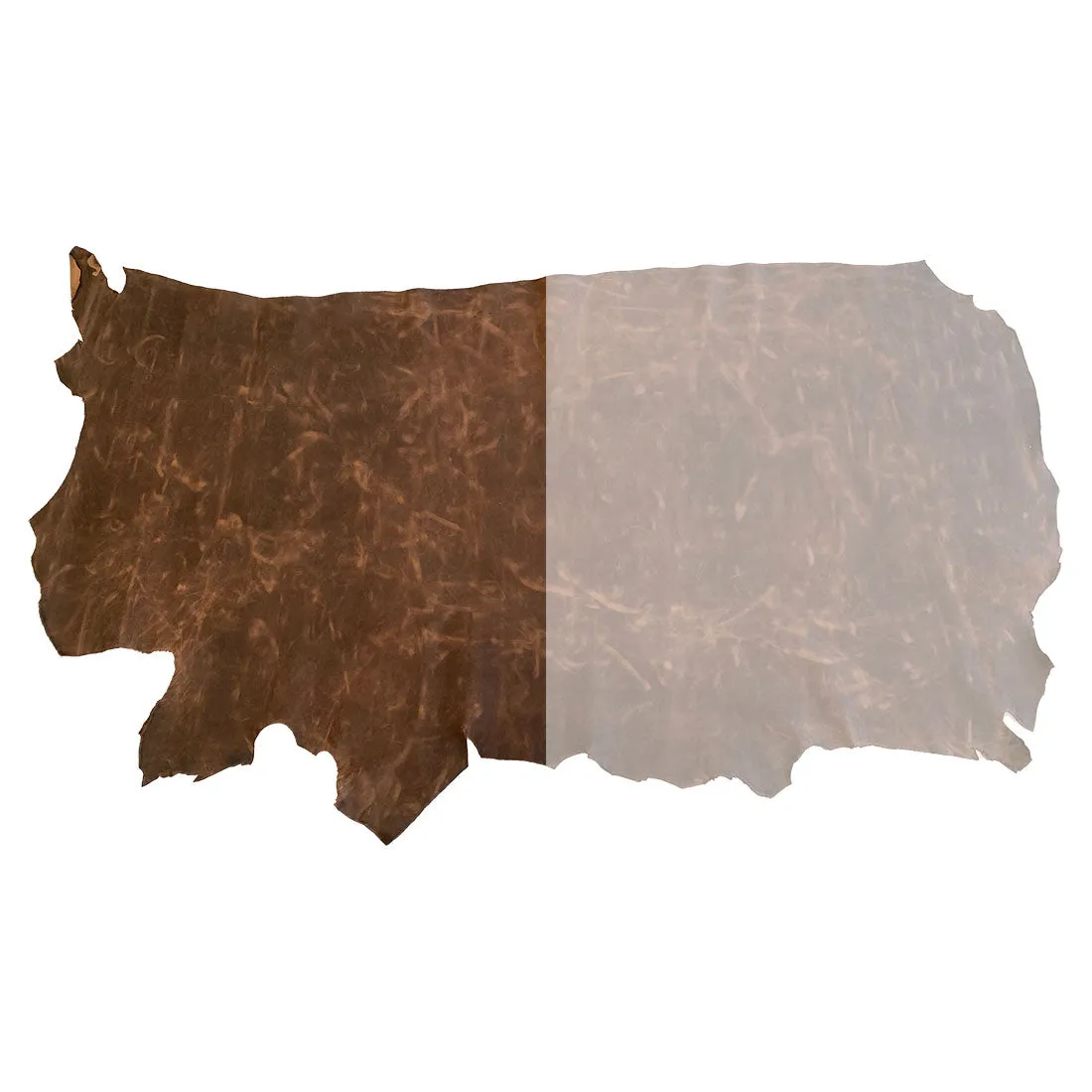 Half Sheet of Cowhide Size Varies 10 to 13 Square Feet