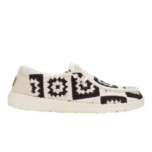 HEY DUDE- WOMEN'S WENDY COTTAGE CROCHET SHOE