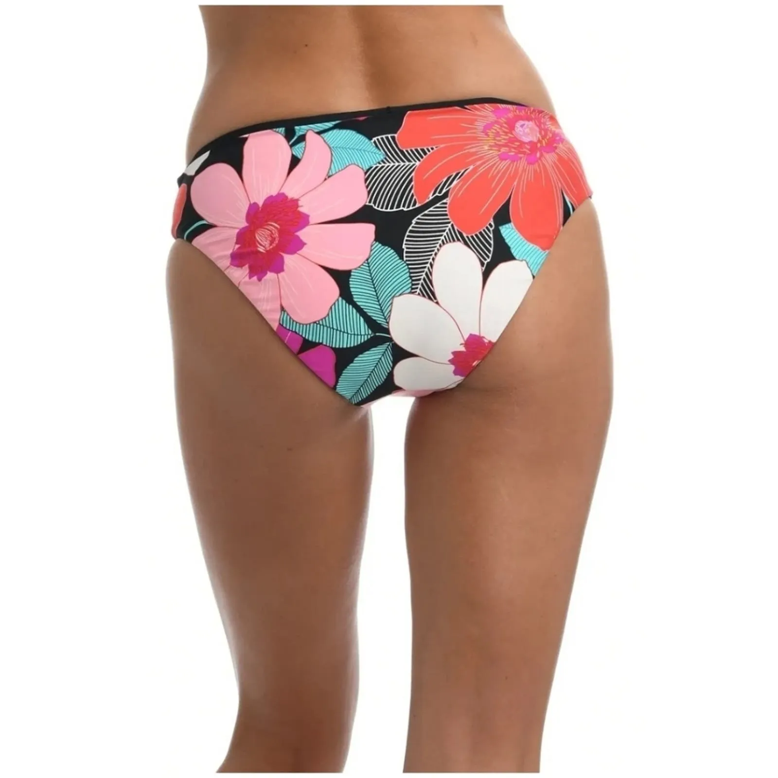 La Blanca IN FULL BLOOM FLORAL MULTI Reversible Hipster Bikini Bottom