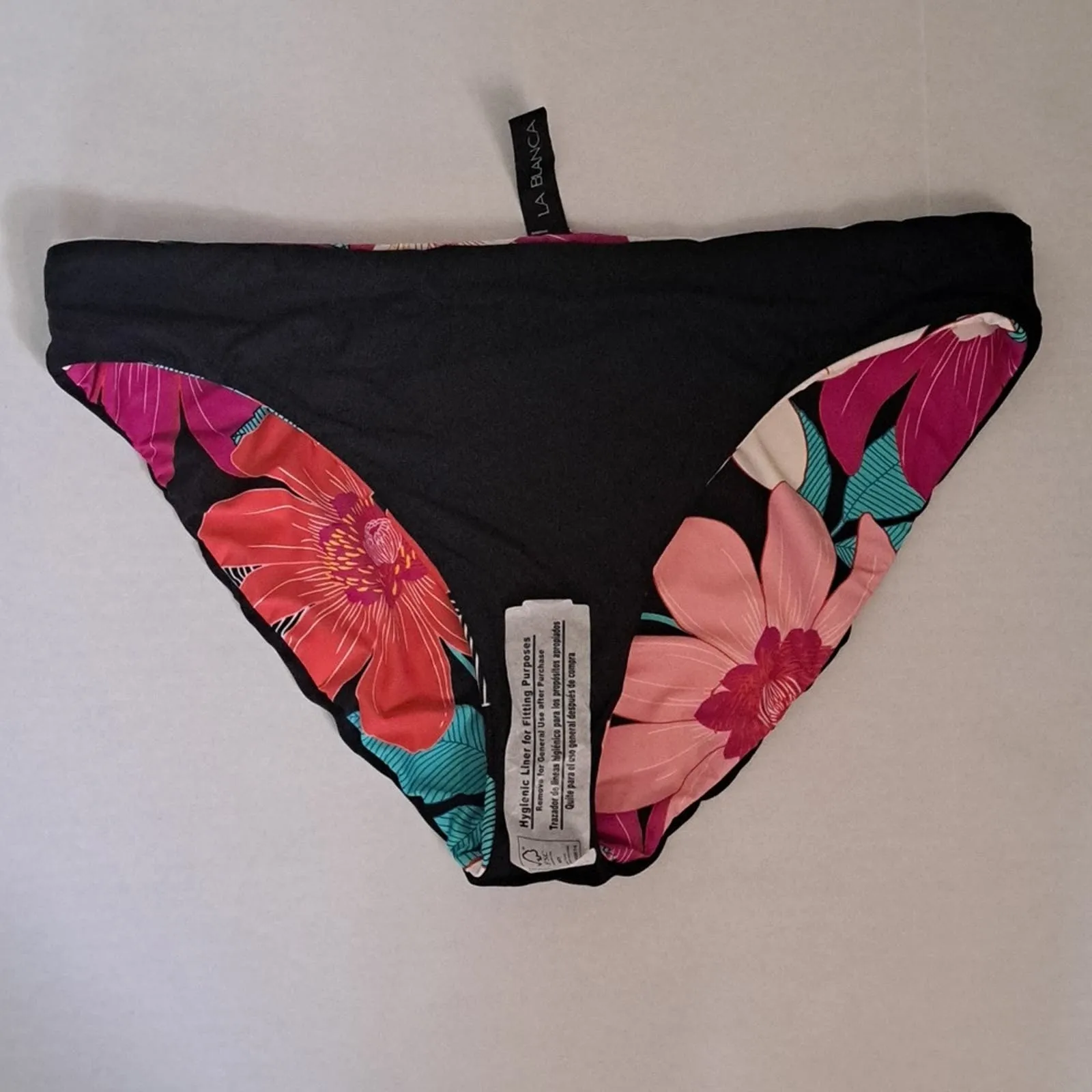 La Blanca IN FULL BLOOM FLORAL MULTI Reversible Hipster Bikini Bottom