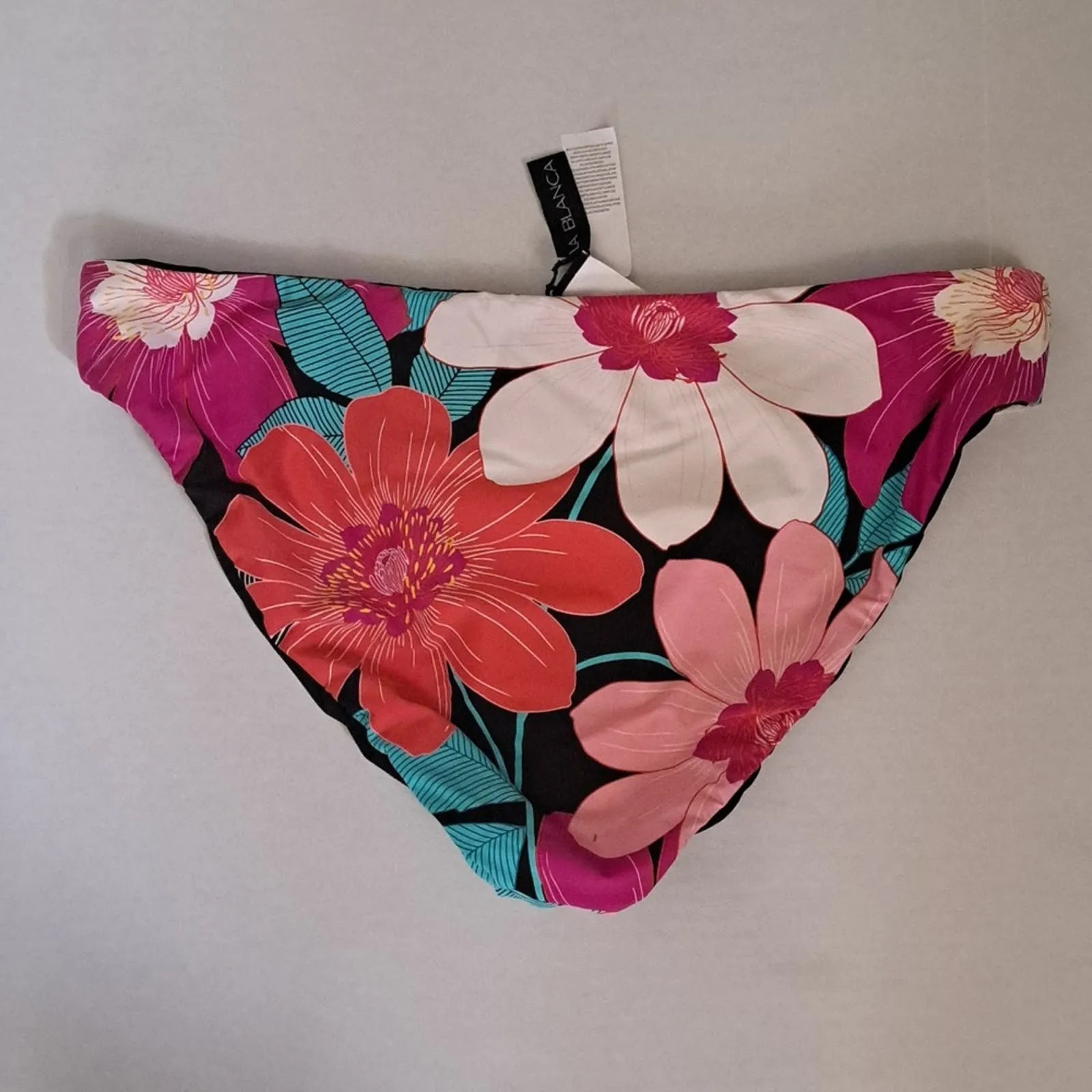La Blanca IN FULL BLOOM FLORAL MULTI Reversible Hipster Bikini Bottom