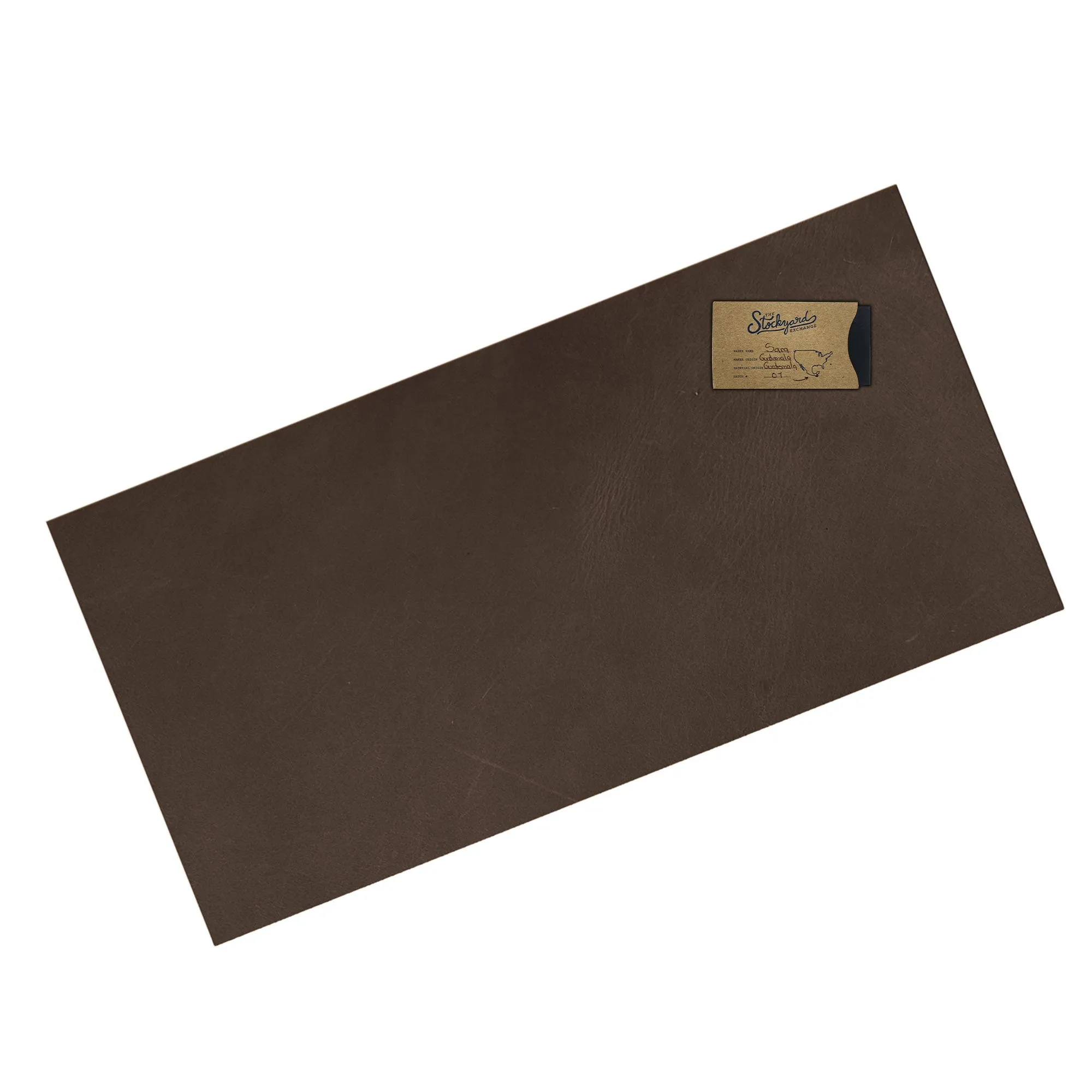 Leather Rectangle (12 X 24 in.) from Thick Full Grain Leather (2.6 to 2.8mm)