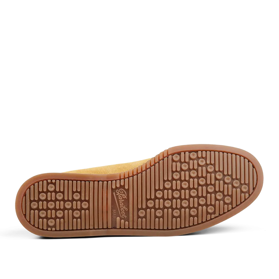 Light Beige Suede Leather Barth Moccasins