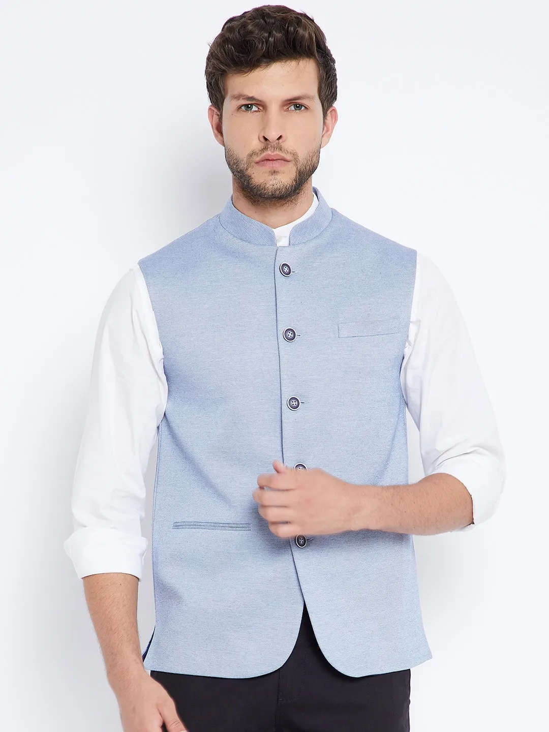 Light Blue Waistcoat