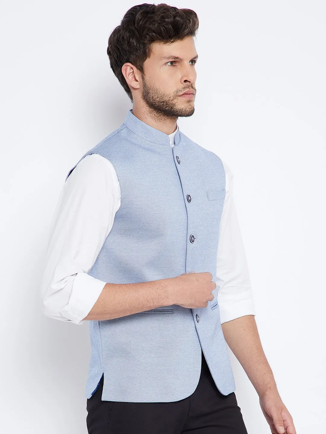Light Blue Waistcoat