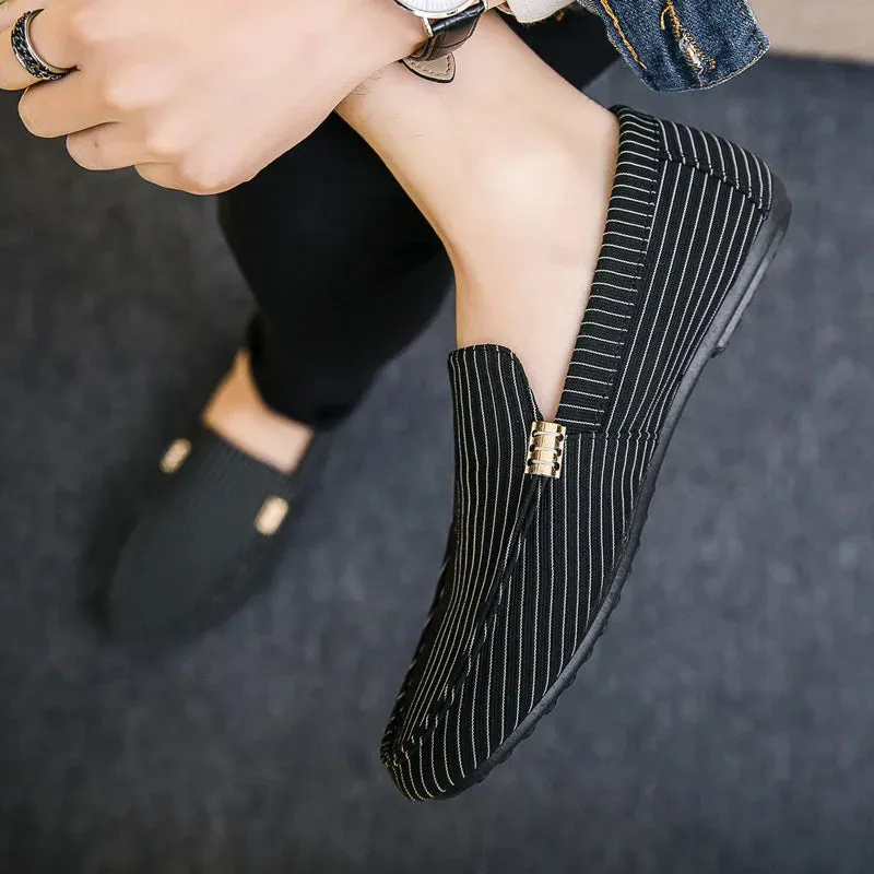 Lightweight Comfortable Flat Slip on Soft Leather Shoes