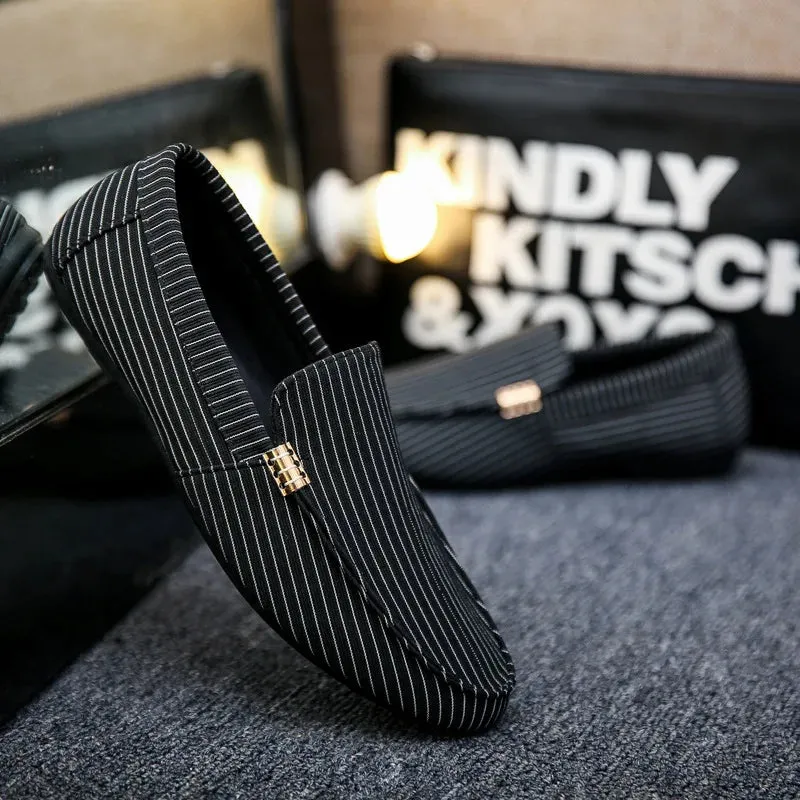 Lightweight Comfortable Flat Slip on Soft Leather Shoes