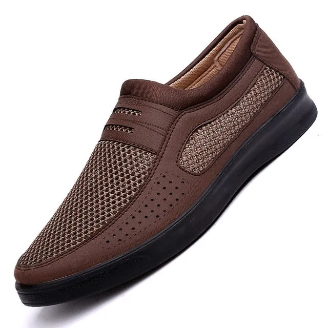 Loafers Moccasins Slip On Breathable Flat Shoes
