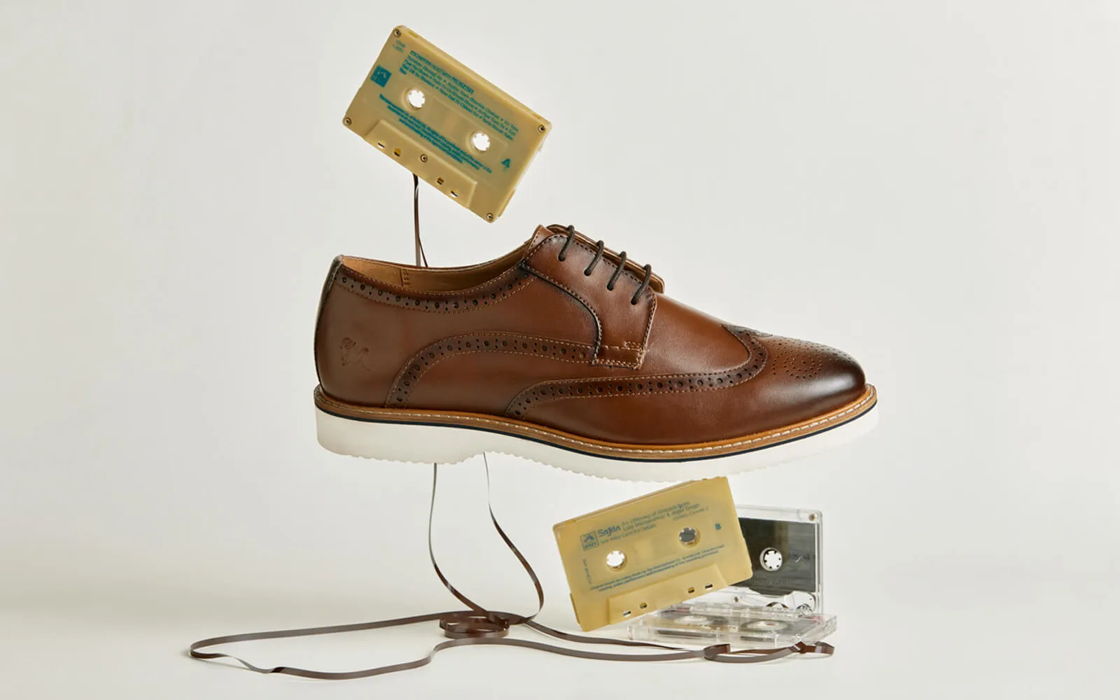 Luxe Brogues : Tan