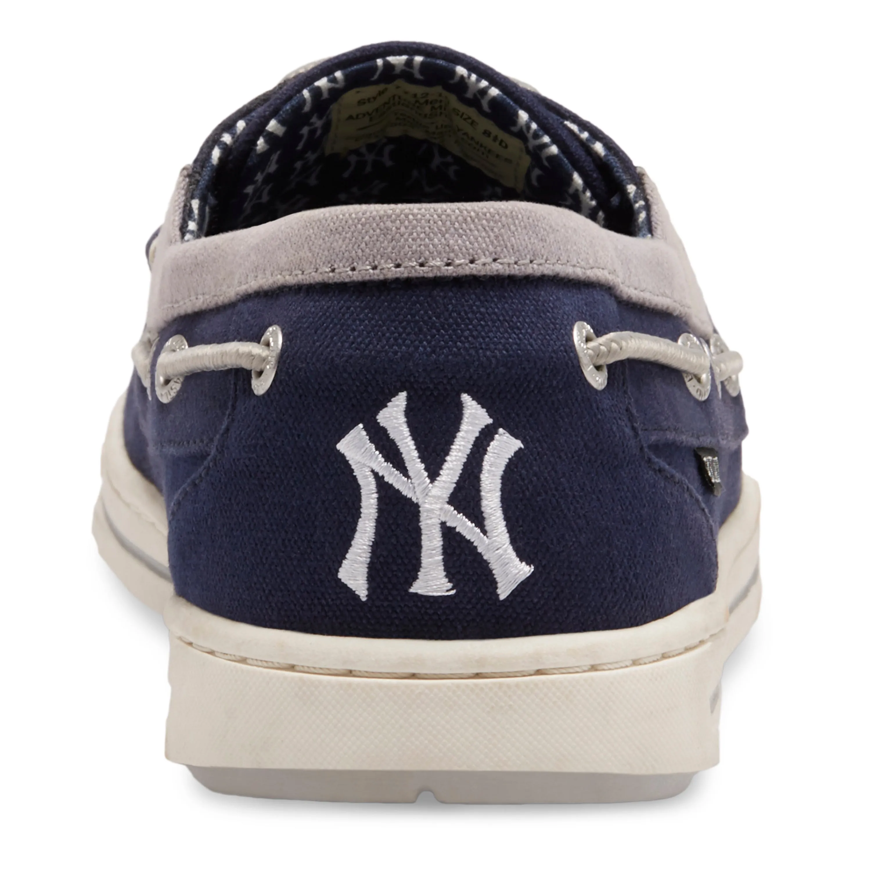 Men's Adventure MLB New York Yankees Canvas Boat Shoe