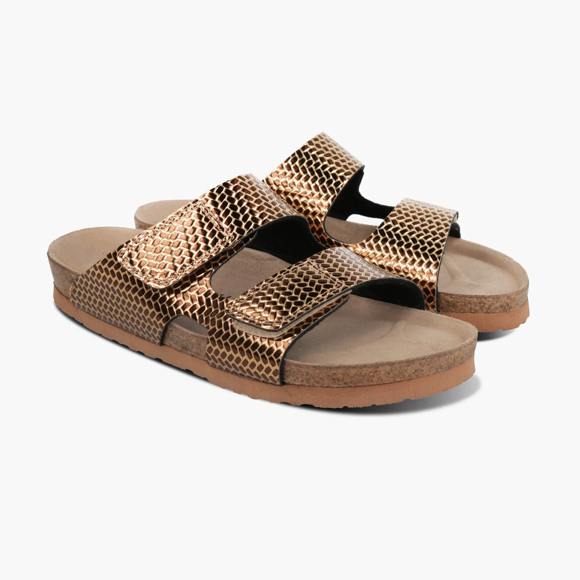 Miami Gold Sandals
