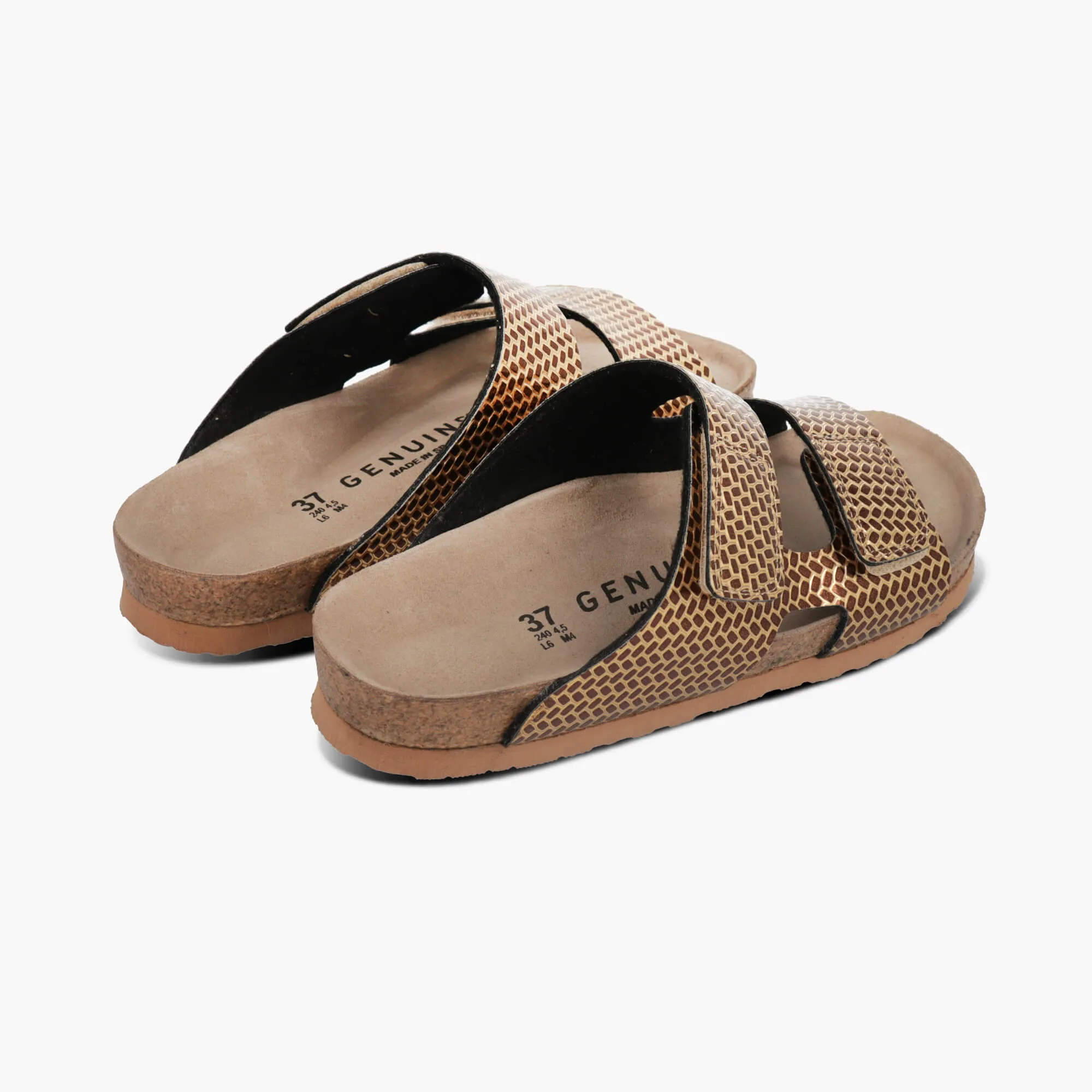 Miami Gold Sandals