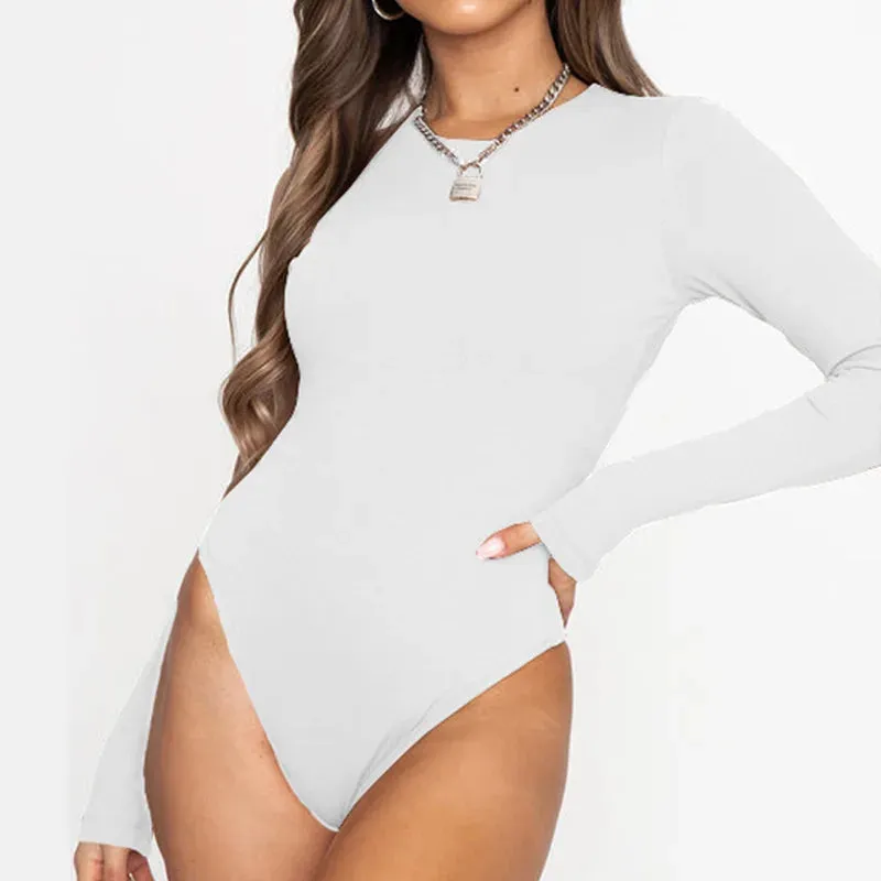 MIRAYE  Sleek Long Sleeve Bodysuit
