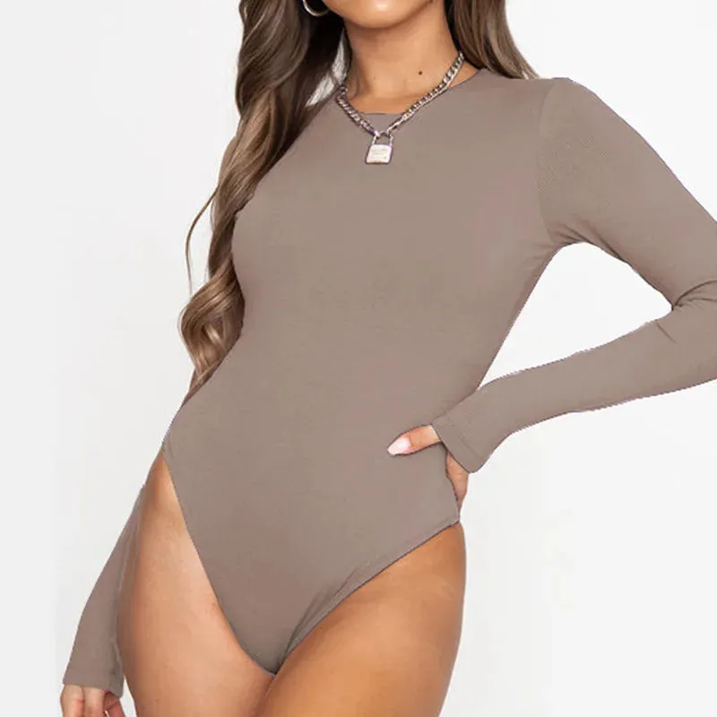 MIRAYE  Sleek Long Sleeve Bodysuit