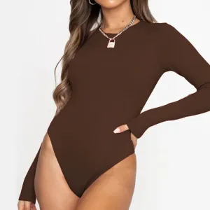 MIRAYE  Sleek Long Sleeve Bodysuit