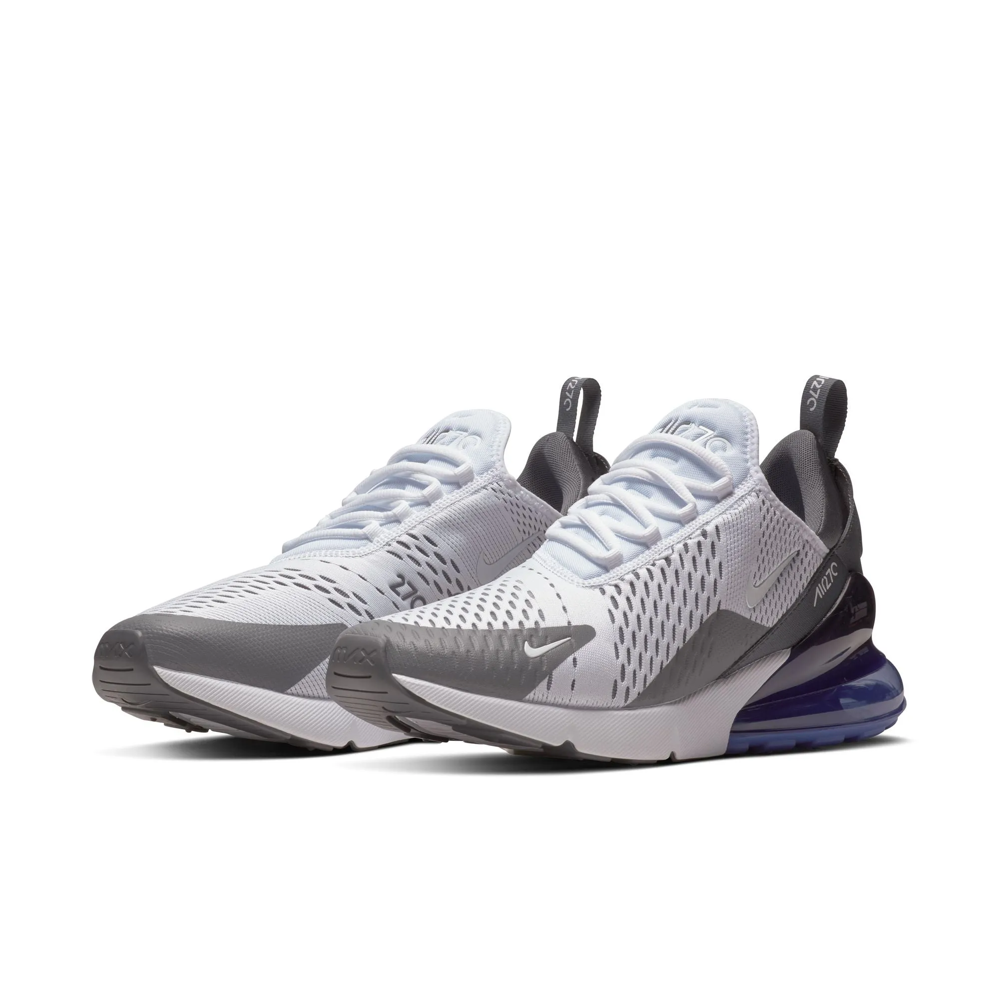 Nike - Men - Air Max 270 - White/Violet/Grey