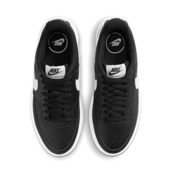 Nike - Women - Court Vision Alta - Black/White