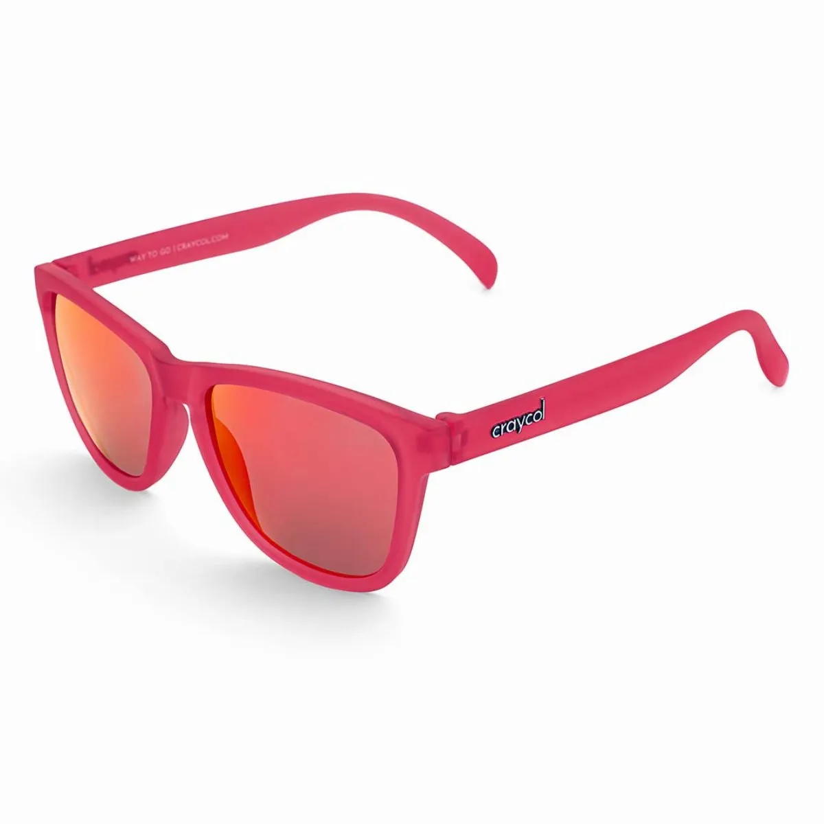 Raging Red Bull - Crimson Red Sunglasses