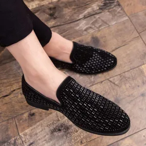 Shining Rhinestone Moccasins