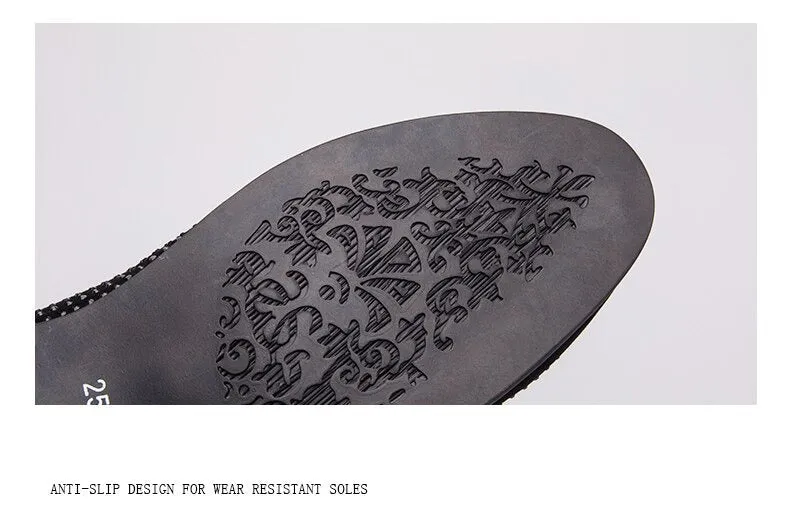 Shining Rhinestone Moccasins