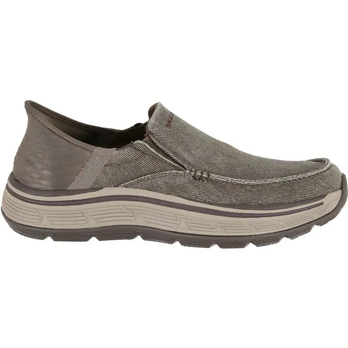 SKECHERS MENS REMAXED FENICK - BROWN