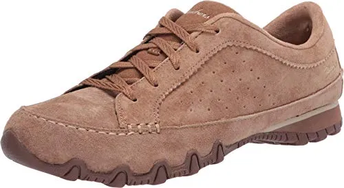 Skechers Relaxed Fit Bikers Contained Womens Oxfords Desert 6.5