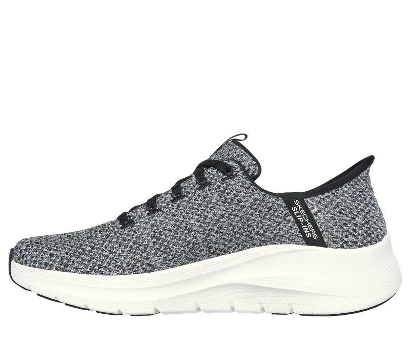 Skechers Slip-ins Arch Fit 2 Look Ahead White Black Men's