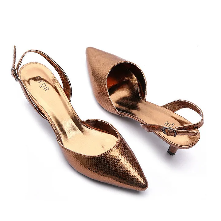 Sleek Slingback Pump MS 217