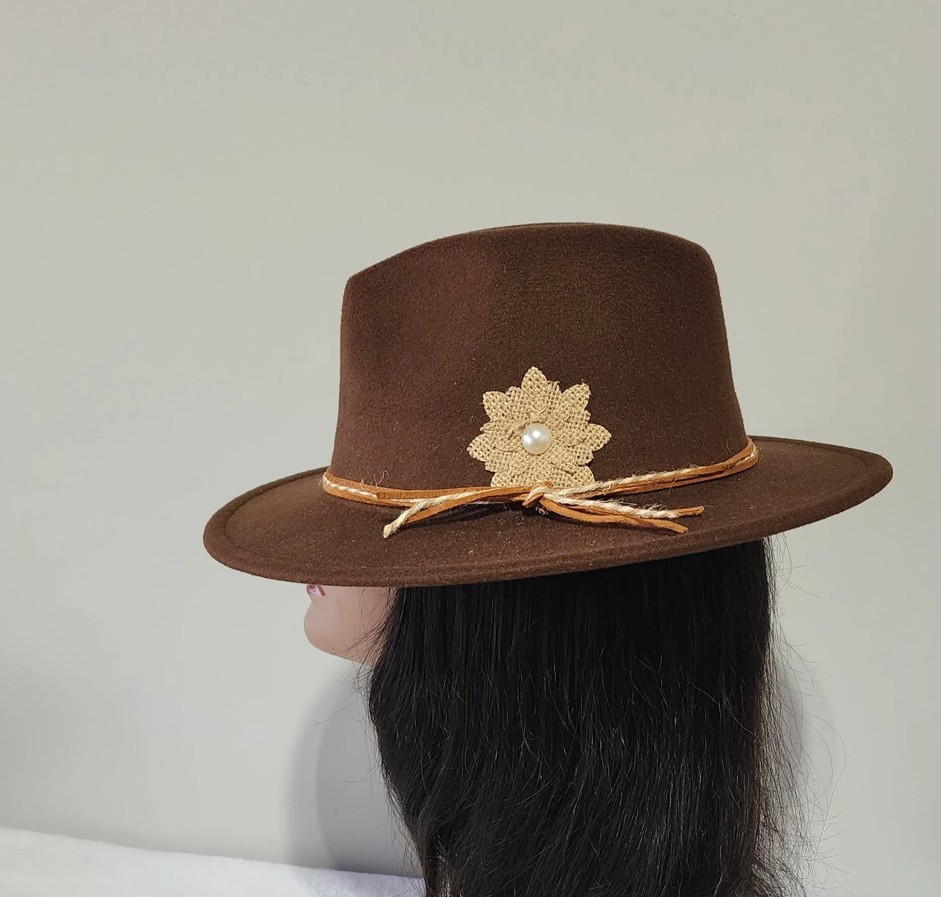 SOLID CHOCOLATE EXCLUSIVE FEDORA