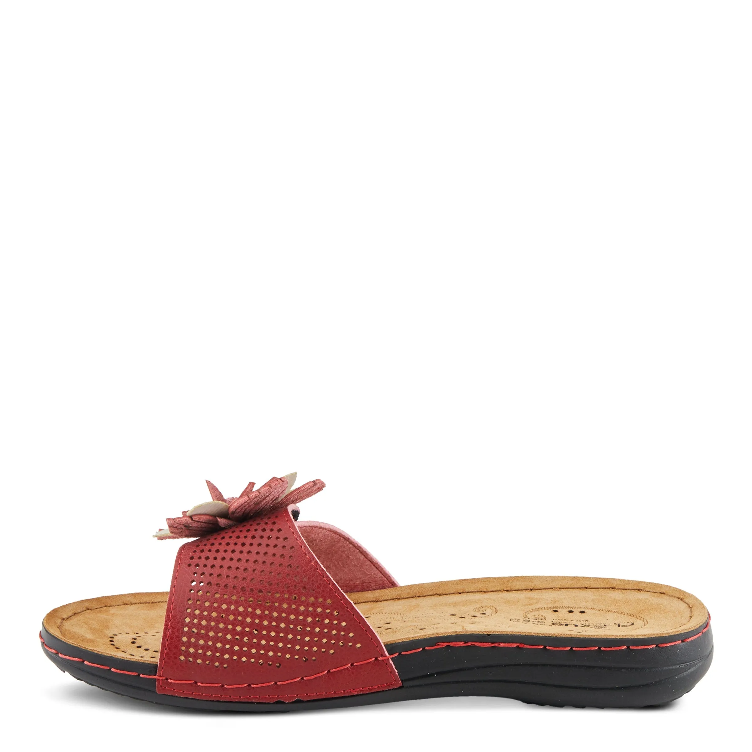 Spring Step Shoes Flexus Flowerstars Sandals Women's Vegan Leather Slip On
