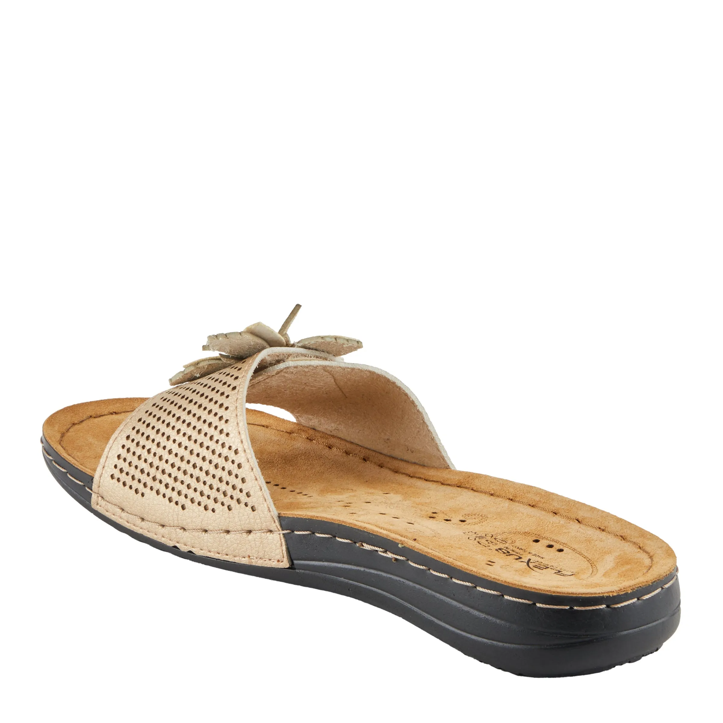 Spring Step Shoes Flexus Flowerstars Sandals Women's Vegan Leather Slip On