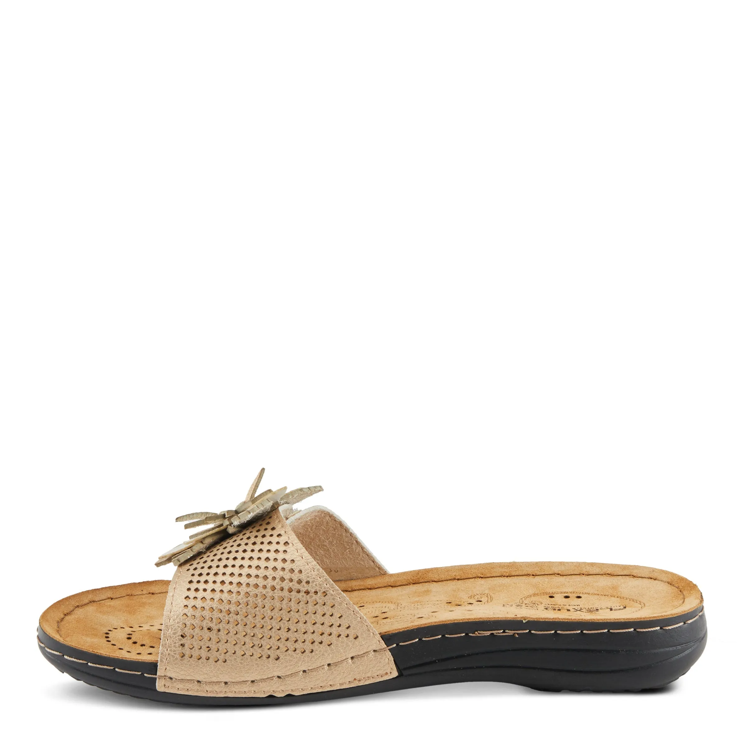 Spring Step Shoes Flexus Flowerstars Sandals Women's Vegan Leather Slip On