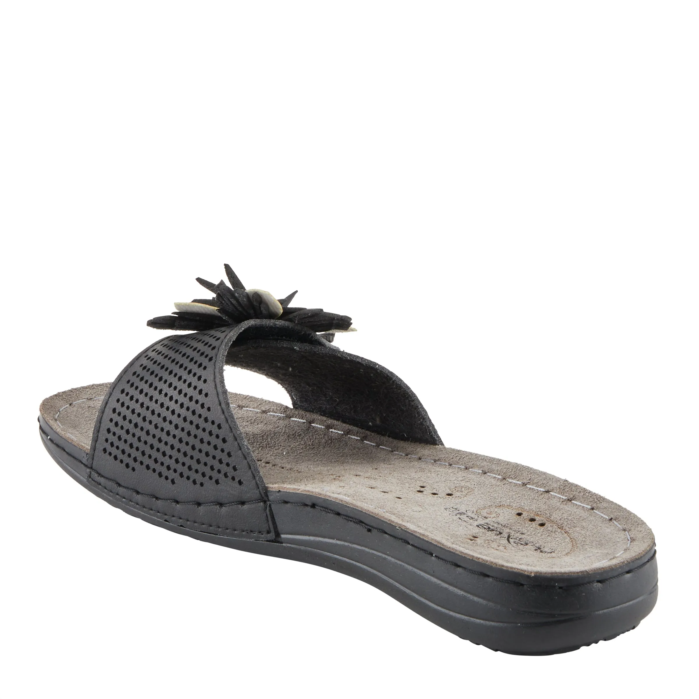 Spring Step Shoes Flexus Flowerstars Sandals Women's Vegan Leather Slip On
