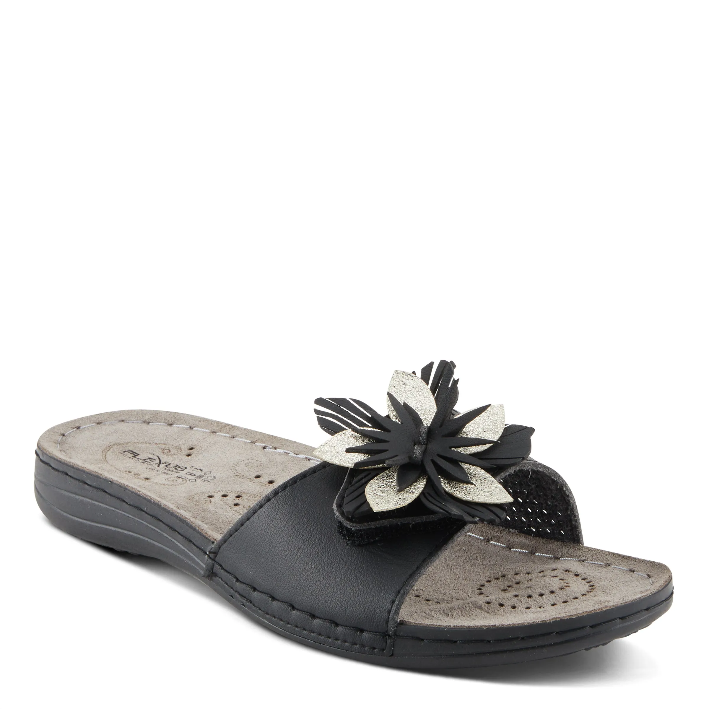 Spring Step Shoes Flexus Flowerstars Sandals Women's Vegan Leather Slip On