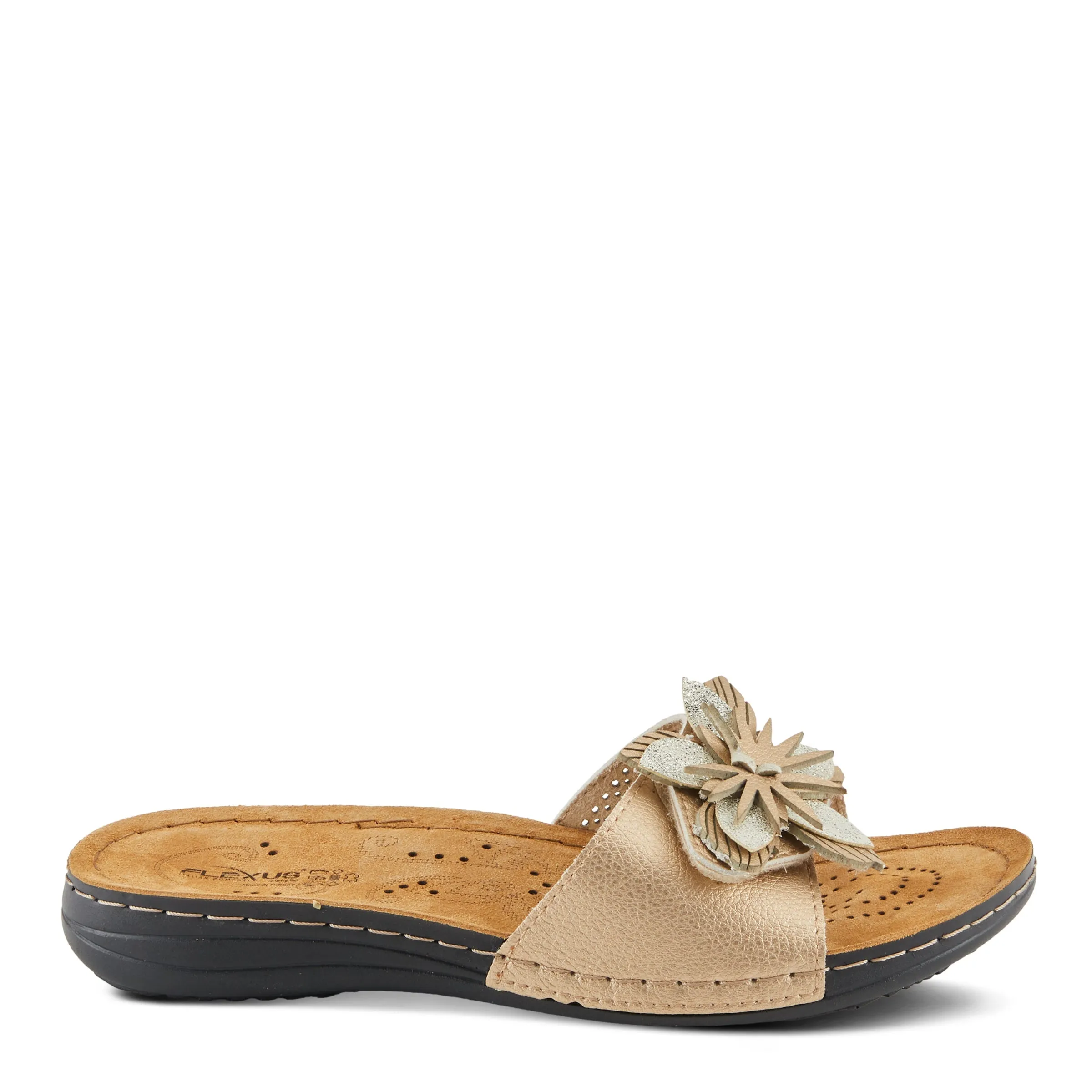 Spring Step Shoes Flexus Flowerstars Sandals Women's Vegan Leather Slip On