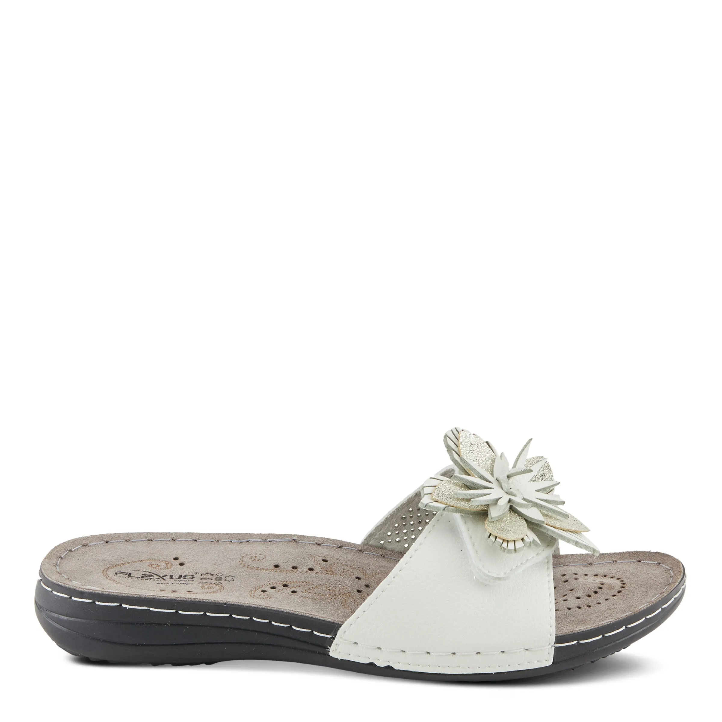 Spring Step Shoes Flexus Flowerstars Sandals Women's Vegan Leather Slip On