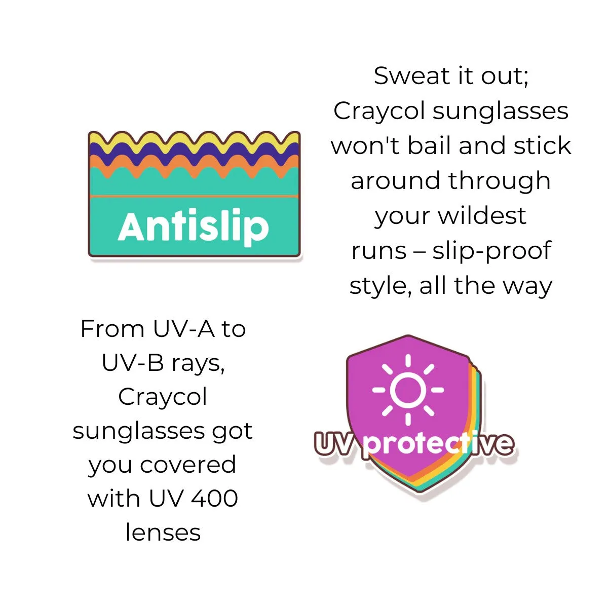Sun needs Shades - Purple Sunglasses