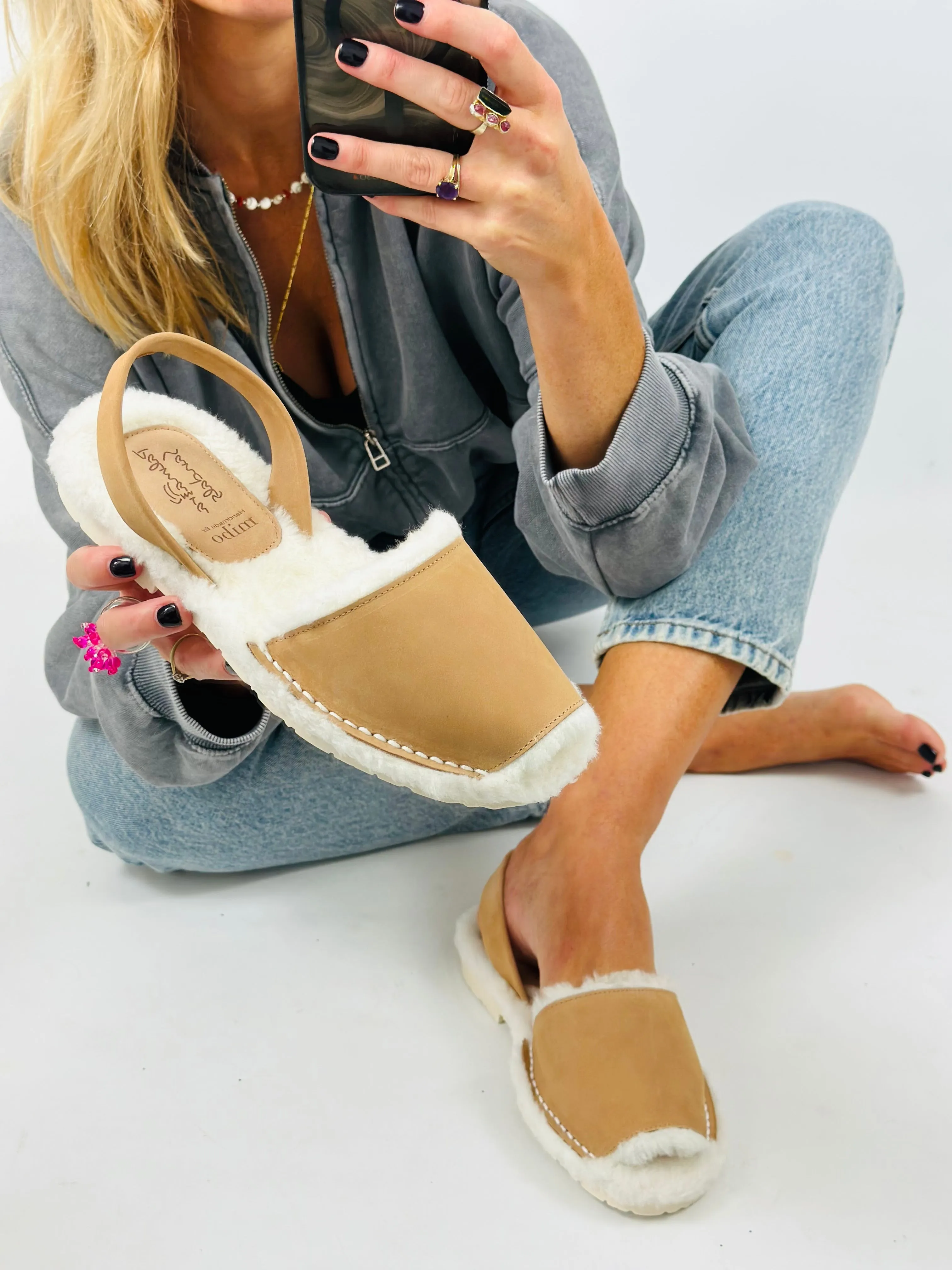 Tan Nubuck Palmaira Snug