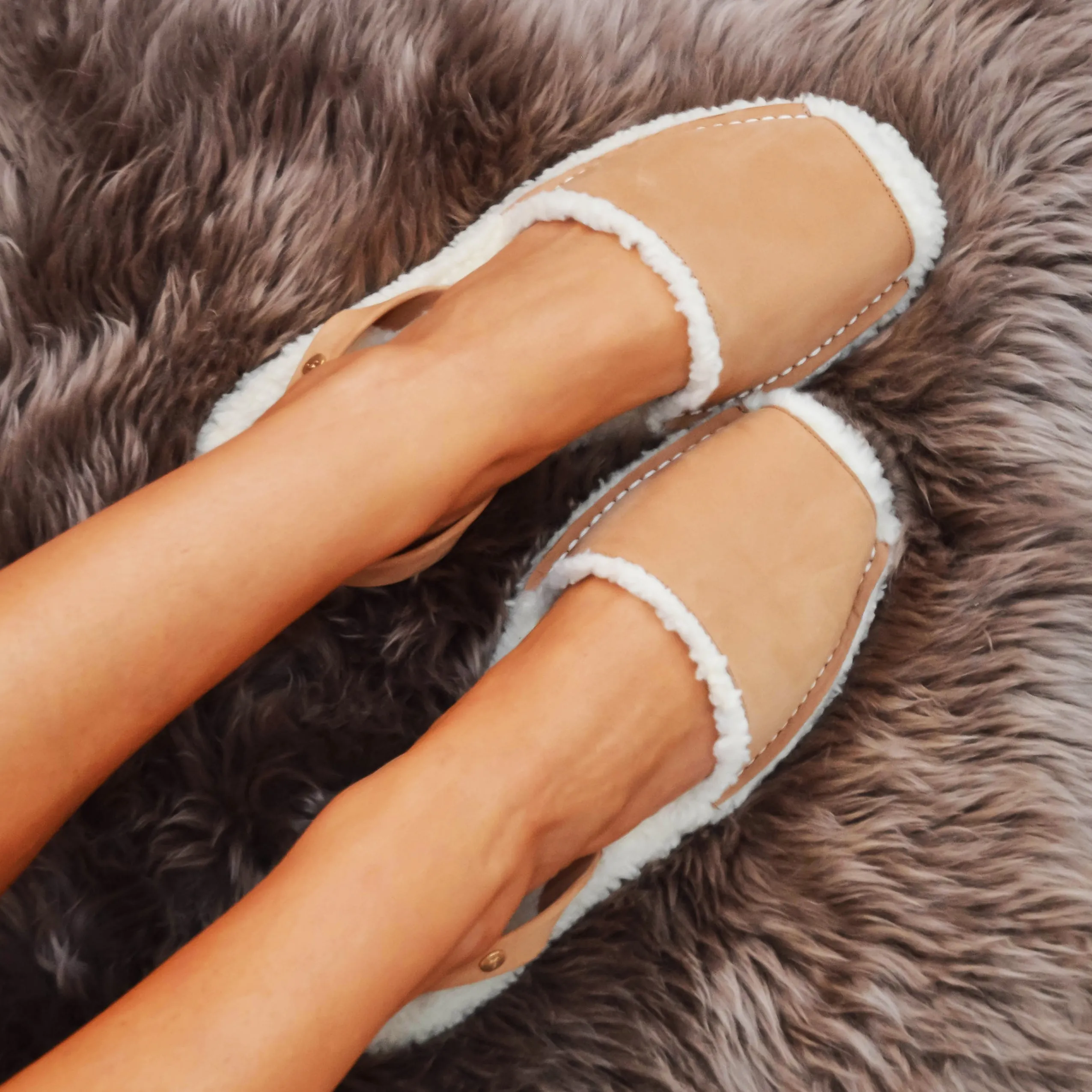 Tan Nubuck Palmaira Snug