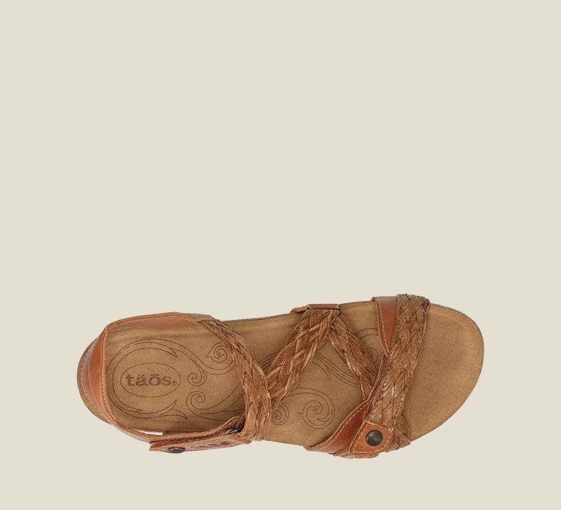 Taos Women's Newlie Sandals- Hazelnut