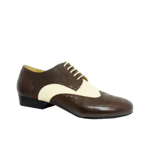 Werner Kern-Mens: Saxony U/P | UBERPOINT Hot Fudge Sundae | 1.2" Forte Heel | SPLIT SOLE | LIMITED EDITION