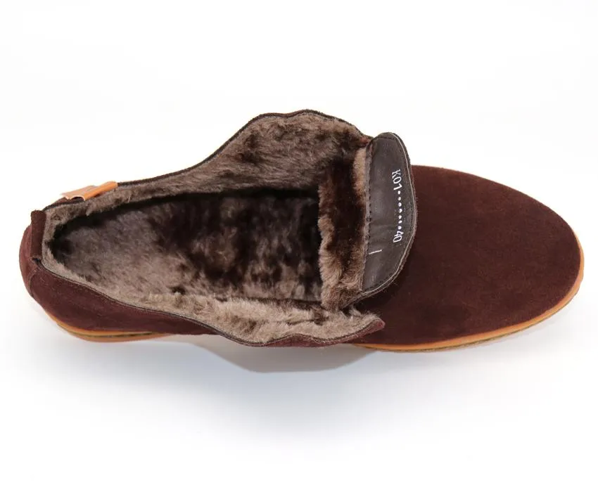West Louis Nubuck Leather Warm Velvet Shoes