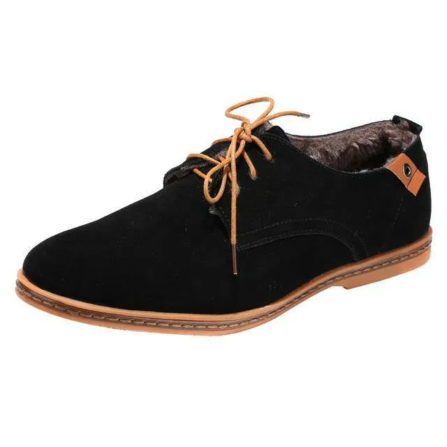 West Louis Nubuck Leather Warm Velvet Shoes
